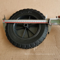 Good Quality Hot sale 8 inch solid rubber wheel 200mm Black Rubber Trolley Wheel